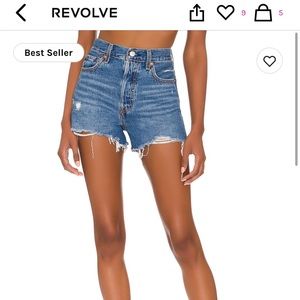 Levi’s Ribcage Denim Short size 28